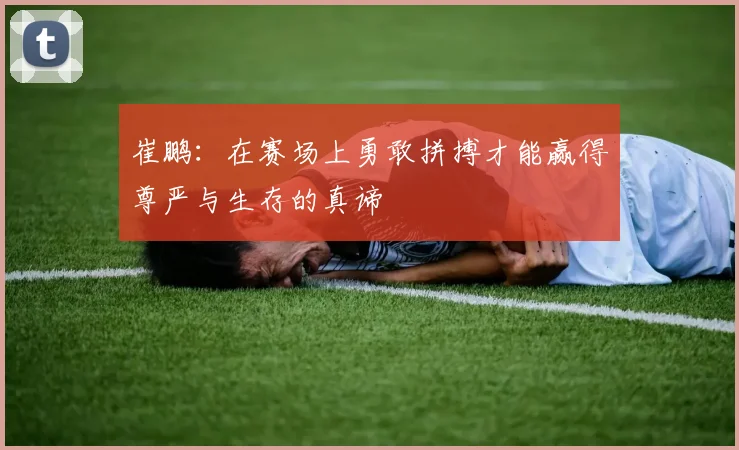 崔鹏：在赛场上勇敢拼搏才能赢得尊严与生存的真谛